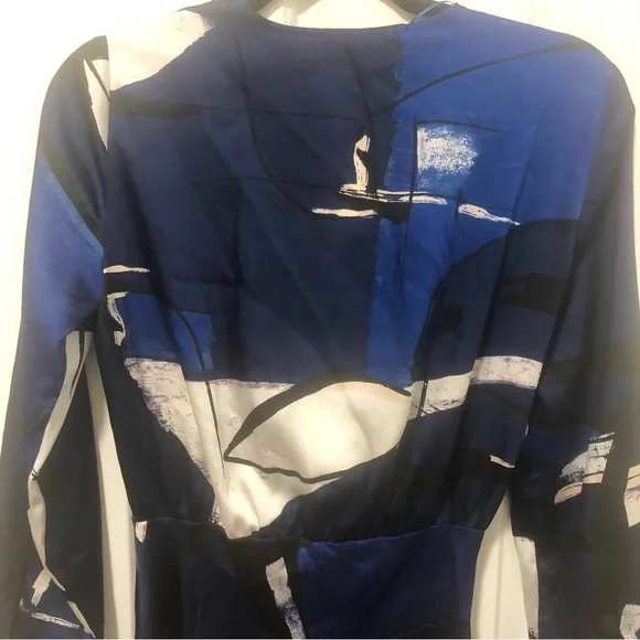 NWT Zara midi printed dress - Picture 5 of 6